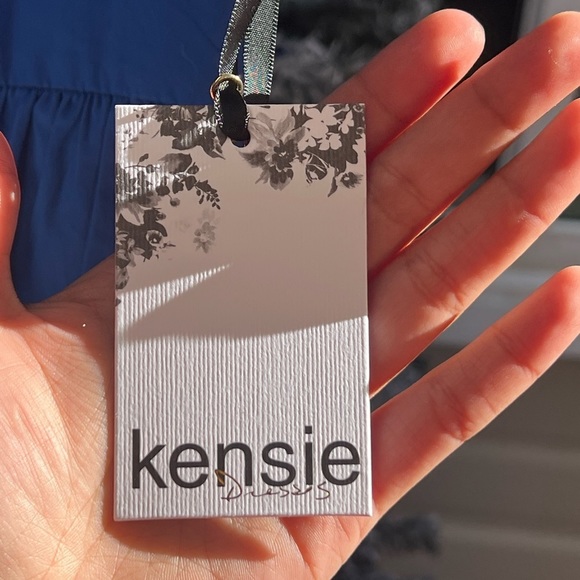 ⚫️ KENSIE
Two Tone Tiered Maxi Dress NEW size 12 retails $138​ - Picture 7 of 11